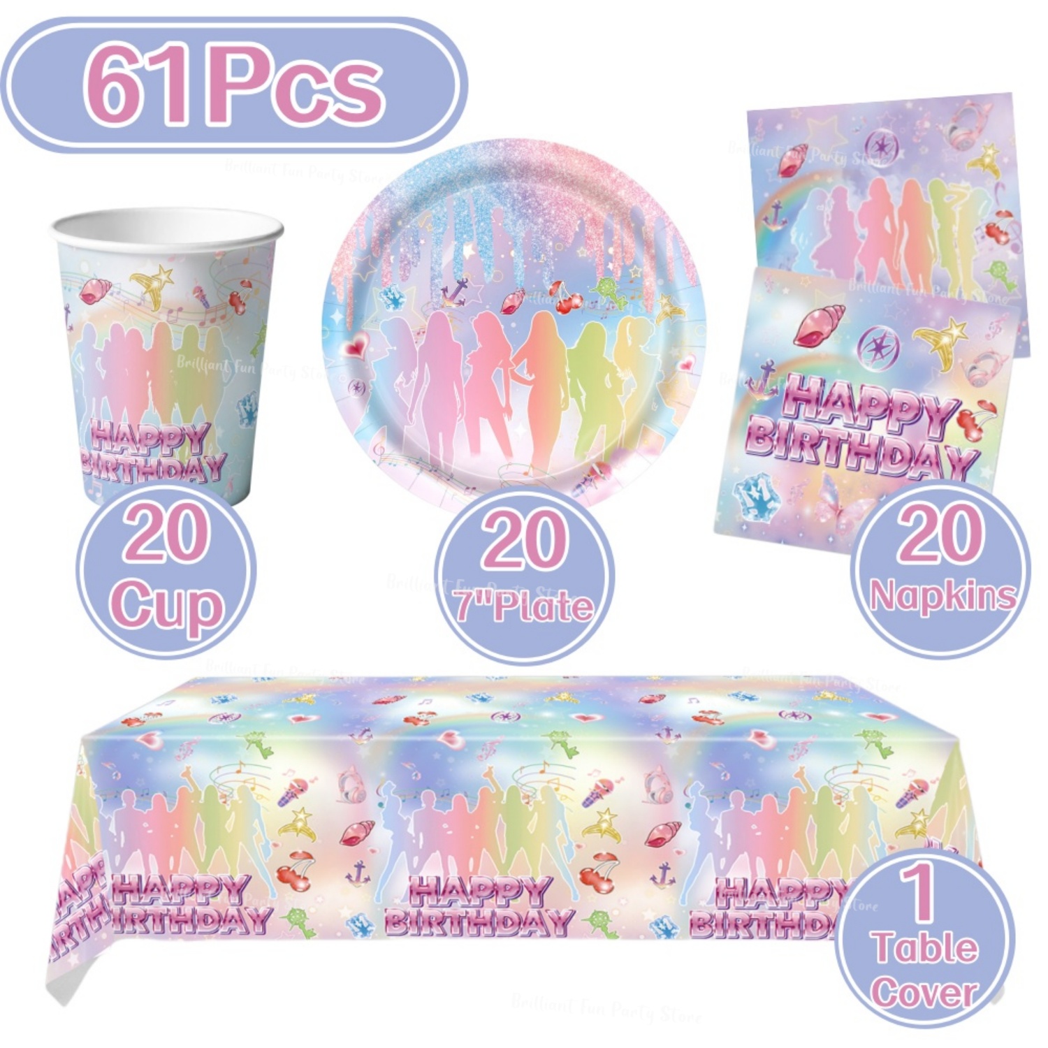ชุดอุปกรณ์บนโต๊ะอาหารแบบใช้แล้ - Wedding Day Supply Kit บทวิจารณ์และราคา