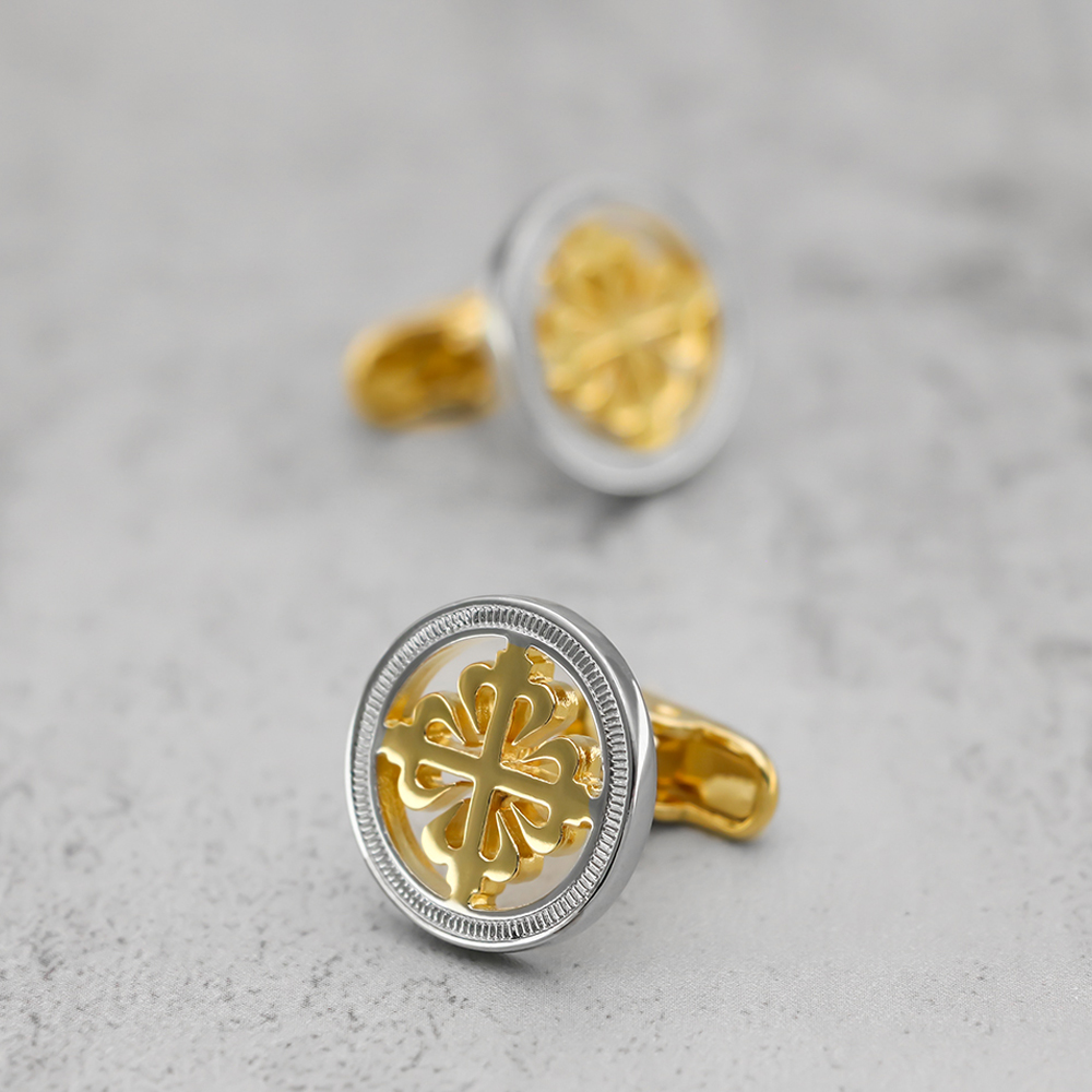 Luxury Iris ดอกไม้ Cufflinks ค - Wedding Supply Factory บทวิจารณ์และราคา