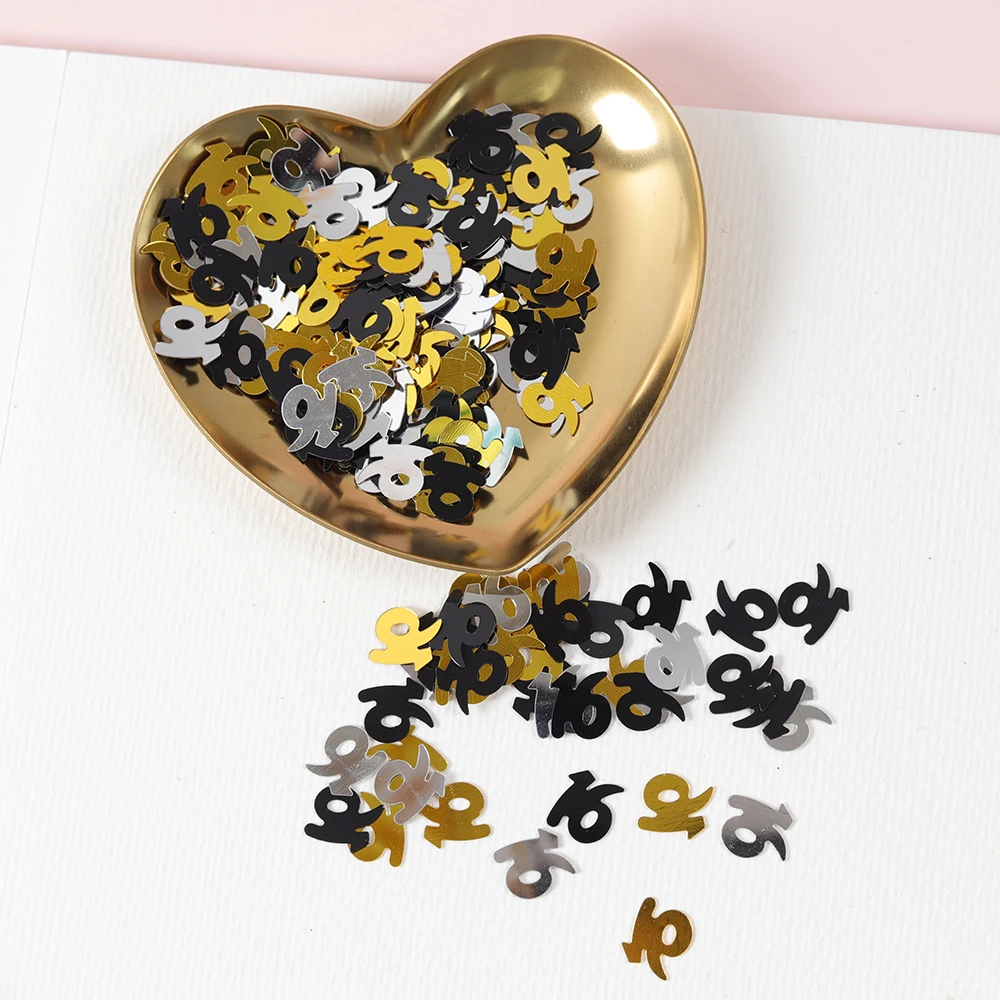 15G Mini Number 16/18/20/30/40 - Table Runner Sequin บทวิจารณ์และราคา
