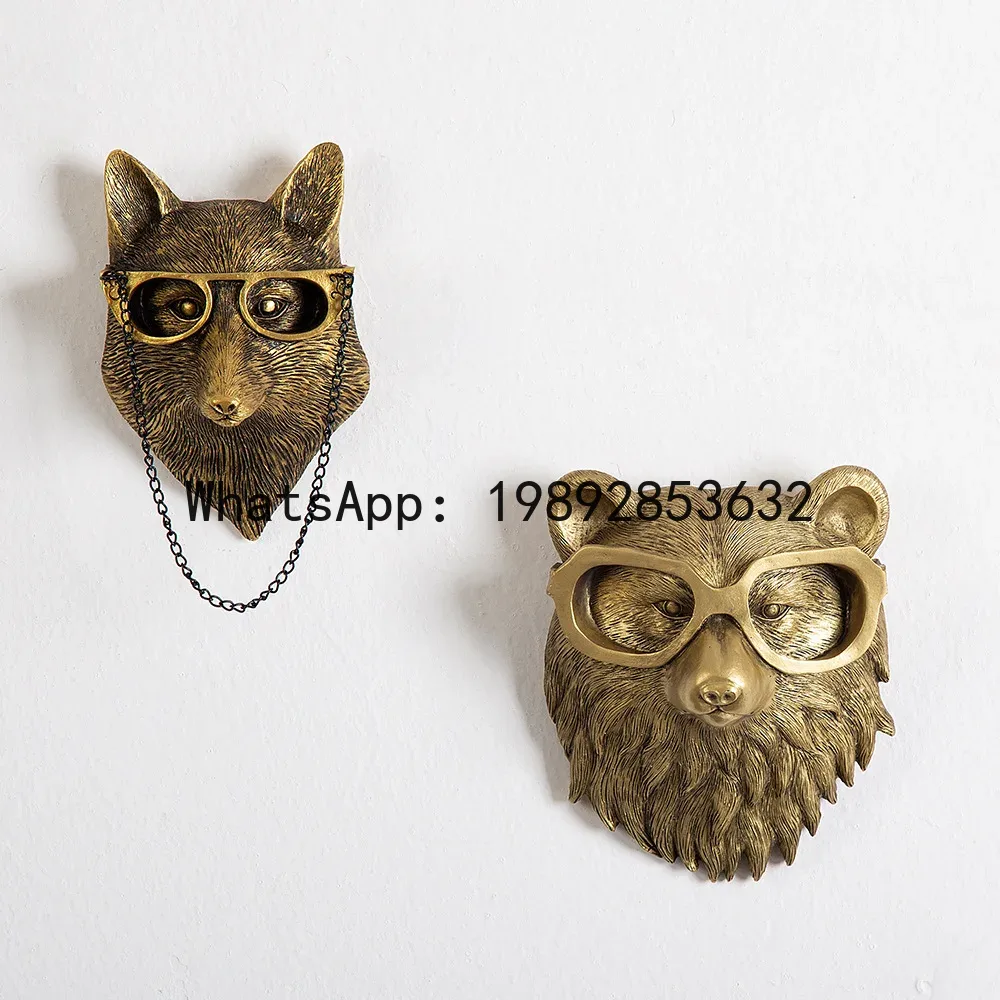 ตะขอแขวนผนังรูปหัวกวางทองเหลือ - Wedding Qq บทวิจารณ์และราคา