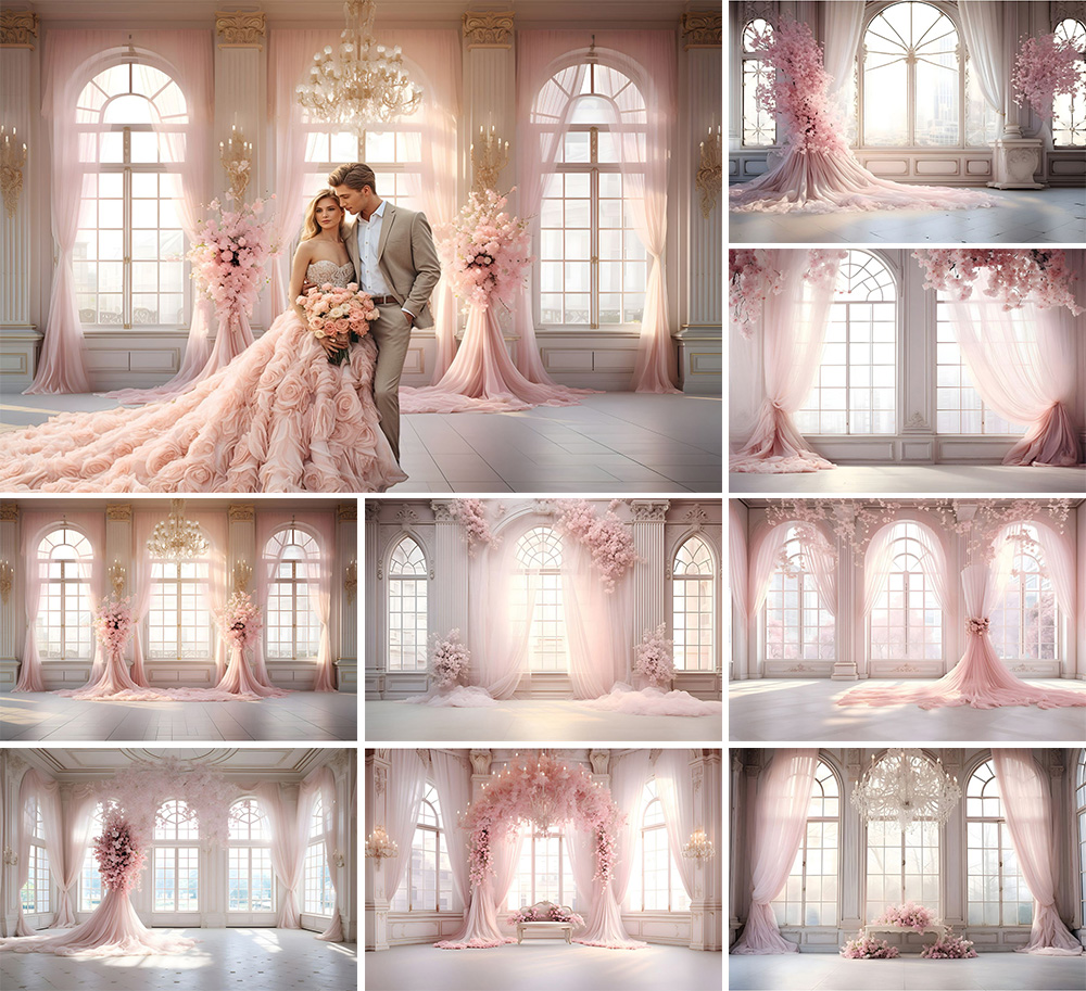 Pink Palace ดอกไม้การถ่ายภาพฉา - Wedding Qq บทวิจารณ์และราคา